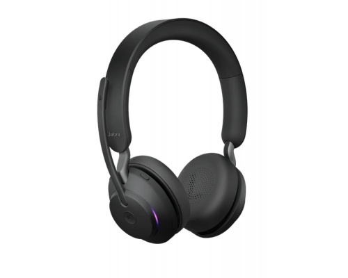 Bluetooth гарнитура Jabra Evolve2 65, Link380c MS Stereo Stand Black(26599-999-889)